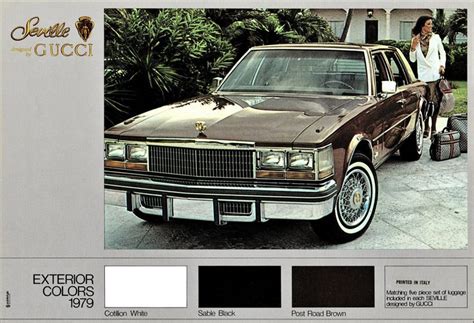 tienda gucci sevilla|1979 cadillac seville gucci edition.